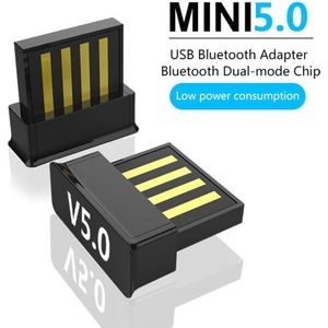 Draagbare Mini Usb Bluetooth 5.0 Adapter Audio Ontvanger Zender Mini Bluetooth Voor Pc Laptop Computer Draadloze Adapter