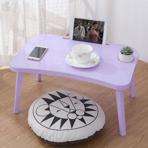 Laptop Tafel Notebook Vouwen Bureau Computer Bureau Ontbijt Serveren Bed Trays Verstelbare Opvouwbare Flip Top Benen Mini Bureau