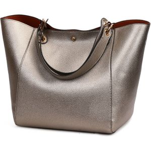 Luxe Lederen Schoudertassen voor vrouwen Grote Capaciteit Top-handvat Totes Crossbody vrouwen Tas Grote Portemonnees en Handtassen bolsa