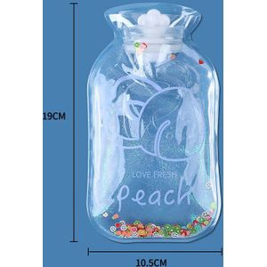 Transparante Pvc Warm Water Zak Water Geplaatst Warmwaterkruik Handwarmer Voor Warm Kompres Warmte Therapie Voor Kinderen Meisjes vrouwen