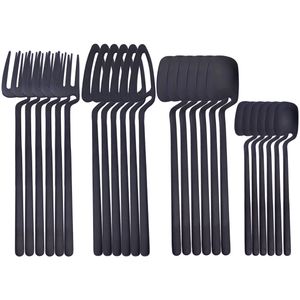 Zoseil Cutlery Set Stainless Steel Dinnerware Rainbow Stainless Steel Spoon Set Fork Spoon Knife Steel Cutlery Dinnerware Set