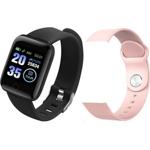 116 Smart Horloge Mannen Vrouwen Fitness Tracker Bloeddruk Polsband Hartslag Stappenteller Waterdichte Sport Slimme Band Voor Xiaomi