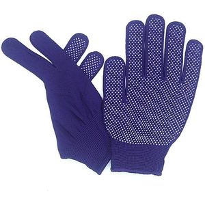 1 Pairs Slijtvaste Werkhandschoenen Mannen Lijm Dots Antislip Handschoenen Touch Screen Fiets Vinger Handschoenen
