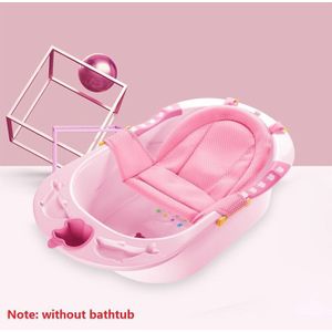 Baby Veiligheid Anti-Slip Bad Netto Kind Bad Zorg Draagbare Babybadje Badmat Verstelbare Baby Bad Accessoires Bad zorg