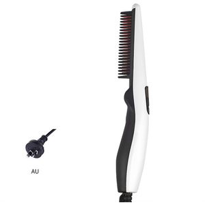 Mannen Baard Stijltang Borstel Haar Stijltang Kam Elektrische Baard Rechttrekken Kam Stijltang Haar Styler Voor Mannen