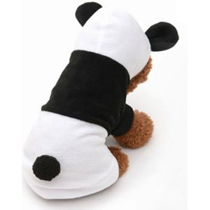 Huisdier Kleding Huisdier Leuke Zwart-witte Panda Kostuum Winter Warm Cartoon Katoen Hondenkleding Voor Kleine Middelgrote Honden Puppy outfit