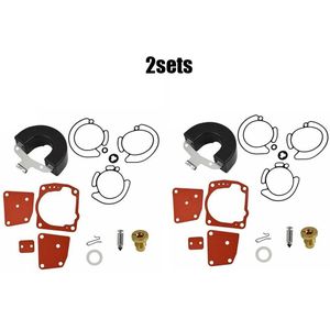 2 Set Carburateur Rebuild Kit Montage Nuttig V4 V6 90 100 115 150 175 Hp