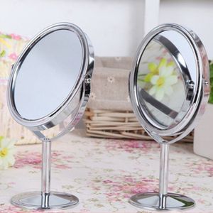 Dubbele Gezicht Dressing Spiegel 360 Graden Roterende Draagbare Kleine Spiegels Vrouwen Make Up Gereedschap Make-Up Tool