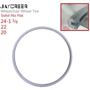 Jaycreer 20 Inch 22 Inch 24 Inch Geen Platte Band Voor Rolstoelen, Rollators, Wandelaars