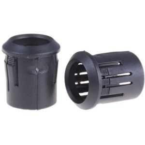 10/20/40 Stuks Zwart Plastic Lampvoeten Led Lamp Diode Houder Zwart Clip Bezel Socket Mount 3mm/5Mm/8Mm/10Mm
