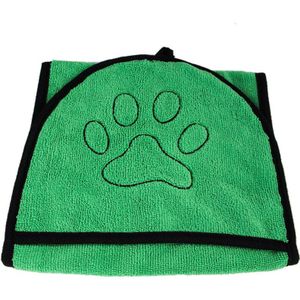 Hoge Absorberende Handdoek Voor Honden Katten Microfiber Drogen Handdoek Badjas Poot Bad Producten Met Pocket Met Touw Om hangen