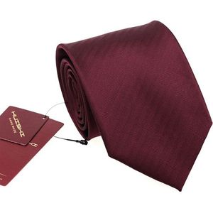 Huishi Mode Wijn Rode Effen Streep Check Skinny Tie 100% Waterdicht Stropdas 6 Cm Stropdas Voor Mannen Formele Zakelijke Wedding party