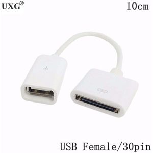 10Cm Dock 30Pin Vrouwelijke Om USB-C Usb 3.1 Type C Micro Usb 8pin Male Kabel Voor Xiaomi 4c Onplus2 3 Nexus 5X 6P Lg G5 Huawei P9 Zuk