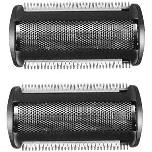 2 Pack Scheerapparaat Hoofd Vervanging Trimmer Voor Bodygroom Bg 2024 - 2040 S11 YSS2 YSS3 Serie