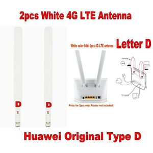 GENUINES Huawei B525 B593 B315 B310 Antenne paar 2X Externe Antenne Originele Type D (Router niet inbegrepen)