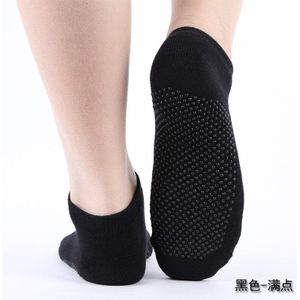 Vrouwen Sport Anti-Slip Sokjes Backless Ademend Siliconen Stippen Ondergoed Dans Gym Fitness Pilates Katoen Lingerie