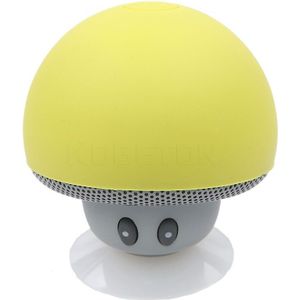 Kebidu Bluetooth Mini Mushroom Speaker Waterdichte Silicon Zuig Handenvrij Houder Muziekspeler voor Iphone 6 6S Android PC