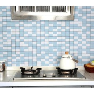 Keuken Backsplash Tegels Pvc Mozaïek Behang Badkamer Waterdicht Muurstickers Zelfklevende Contact Papier Pvc Vinyl Home Decor