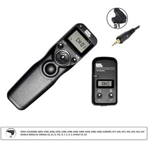Pixel TW283 TW-283 Draadloze Timer Afstandsbediening Ontspanknop (DC0 DC2 N3 E3 S1 S2) kabel Voor Canon Nikon Sony Camera Tw 283