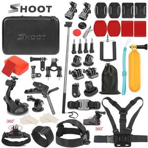 Schieten Actie Camera Accessoires Voor Gopro Hero 9 8 7 6 5 Zwart Xiaomi Yi 4K Sjcam SJ8 Pro m20 Eken H9 Go Pro Mount Voor Sony Set