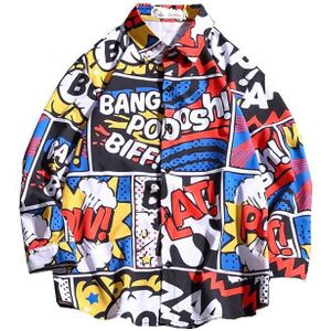 Zomer Hip Hop Shirts Mannen Cool Oversized Shirts Homme Japanse Heren Shirts Korte Mouw Streetwear Mannen Blouse