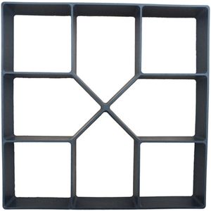 1Pcs Handmatig Bestrating Cement Baksteen Beton Mallen Diy Plastic Path Maker Mold Mallen Voor Cement Tuin Decoratie