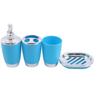 Paar Mondwater Cup Plastic Lade Mondwater Cup Zeep Tandenborstel Houder Badkamer Accessoire Set