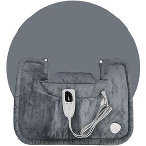 Elektrische Fysiotherapie Verwarming Pad Deken Spier Schouder Nek Verwarming Sjaal Verstelbare Temperatuur Eu Plug