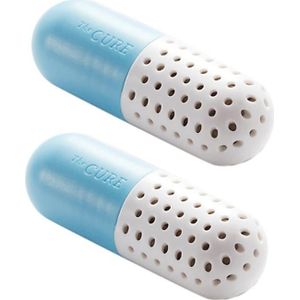 2 Stuks Schoenen Deodorant Capsule Closet Luchtverfrisser Schoen Droogmiddel Voor Bacteriën Geur Eliminator Schoen Care Kit