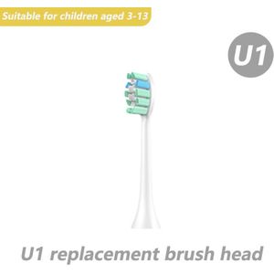 3-13 Jaar Oude Tandenborstel Heads Opzetborstels Voor Kinderen U-vorm Elektrische Tandenborstel Heads Orale zorg Voor Kinderen