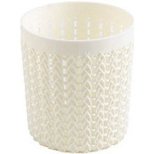 Office Organizer Plastic Container Desktop Cilinder Hollow Pen Opbergdoos Potlood Borstel Pot Penhouder Make Borstel Thuis