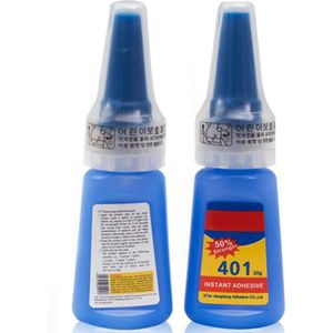 Multifunctionele 401 Super Sterke Vloeibare Lijm Hout Producten Plastic Speelgoed Mobiele Telefoon Shell Lijm School Kantoorbenodigdheden 35G
