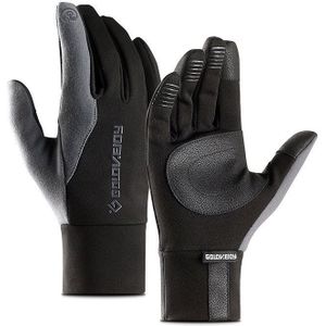 Lokale Voorraad Heren Unisex Lederen Handschoenen Touch Screen Thinsulate Gevoerd Rijden Warme Handschoenen Winter Warm Houden Wanten Mannelijke