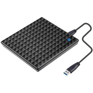 Usb 3.0 Externe Dvd Drive Draagbare Slanke Optische Brander Cd/Dvd-speler Mac Os Windows Xp 7 8 Laptop pc