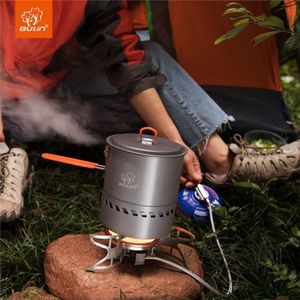 Bulin B15 S2400 Outdoor Gasfornuis En Pot Set Compact & Draagbare Camping Gasbrander Fms-x2