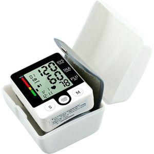 Portable Pols Bloeddrukmeter Bp Hartslagmeter Meet Meter Bloeddrukmeter Met Arm Manchetten Mannen Vrouwen Gezondheidszorg