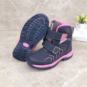 1 paar natuurlijke wol Meisje Winter warme Waterdichte Snowboots, kids Leer Ski kinderen Laarzen-40 of-30 graden