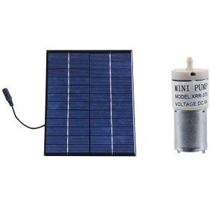 Dc 6V Mini Luchtpomp Motor Met 12V 5.2W Mini Zonnepaneel Polykristallijne Zonnecellen Silicon Epoxy solar Diy Module