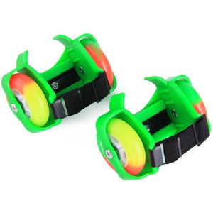 Kinderen Kleurrijke LED Knippert Roller Kleine Wervelwind Katrol Flash Wiel Draagbare Schaatsen Schoenen Sport Skate Roller Voor Kinderen