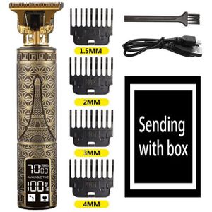 T9 Usb Elektrische Haar Snijmachine Oplaadbare Tondeuse Man Scheerapparaat Trimmer Voor Mannen Kapper Professionele Baard Trimmer