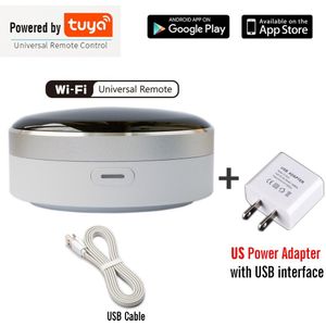 Tuya Smart Domotica Universele Ir Afstandsbediening Wifi + Infrarood Controller Schakelaar Google Home Alexa Siri Voice Control