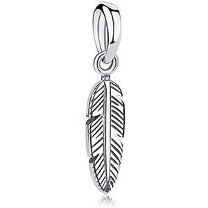 Eleshe Kerst 925 Sterling Silver Angel Wing Dangle Charms Fit Originele Armband Europese Feather Bead Zilver 925 Diy Sieraden