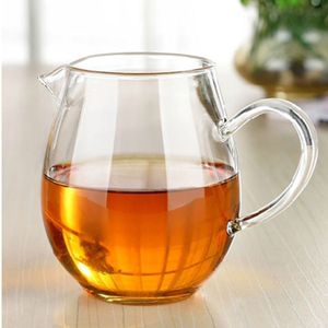 500Ml Handmade Hittebestendige Glas Theepot, Cha Hai Gongdao Theekopje Eerlijke Mok, kung Fu Thee Kopjes Teaset Gongdao Bei Thee Cup