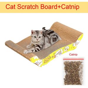 Kat Scratcher Speelgoed Grappige Kat Ons Sofa Krabpalen Golfkarton Makkelijk Schoon Speelgoed Scratcher Bed Pad voor Pet Cat