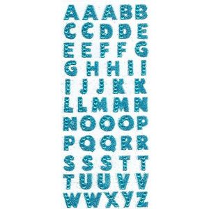 1 Sheet Glitter Alfabet Letter Stickers Zelfklevende ABC A-Z Woorden Stok Op Scrapbooking & Stempelen Stickers!