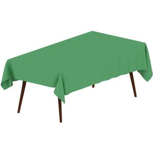 D & Z Wegwerp Pe Donkergroen Tafelkleed Rechthoek Oilproof Christmas Party Tafel Dekken