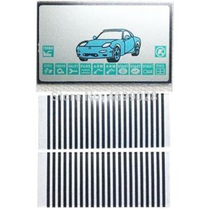 7 Stks/partij A9 Lcd-scherm Flexibele Kabel Voor 7 Pcs Auto Alarm Starline A9 A8 Jaguar Ez-Beta Kgb FX-5 FX5 Afstandsbediening Sleutelhanger