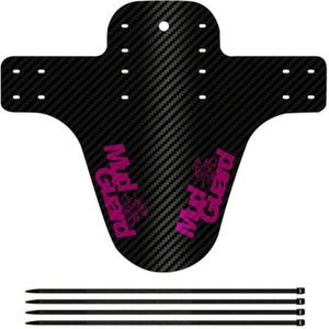 1Pc Carbon Fiber Patroon Fiets Fender Spatbord Lichtste Duurzaam Front Back Korte Lange Spatborden Voor Mountain Road