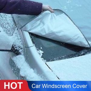70X150 CM Auto Voorruit Cover Warmte Zonnescherm Auto Volledige Bescherming Voorruit Cover Sneeuw Ijs Zon Dust vorst Protector
