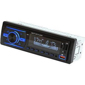 Auto Stereo Enkele Din Auto Radio Met Bluetooth Car Audio Ontvangers Lcd Display Handsfree Bellen, ingebouwde Microfoon